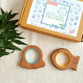wooden teethers