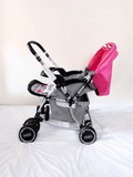 BABYHUG 2 in 1 Rock n Roll Reversible Handle Baby Stroller Pram Reclining 5-Point B118