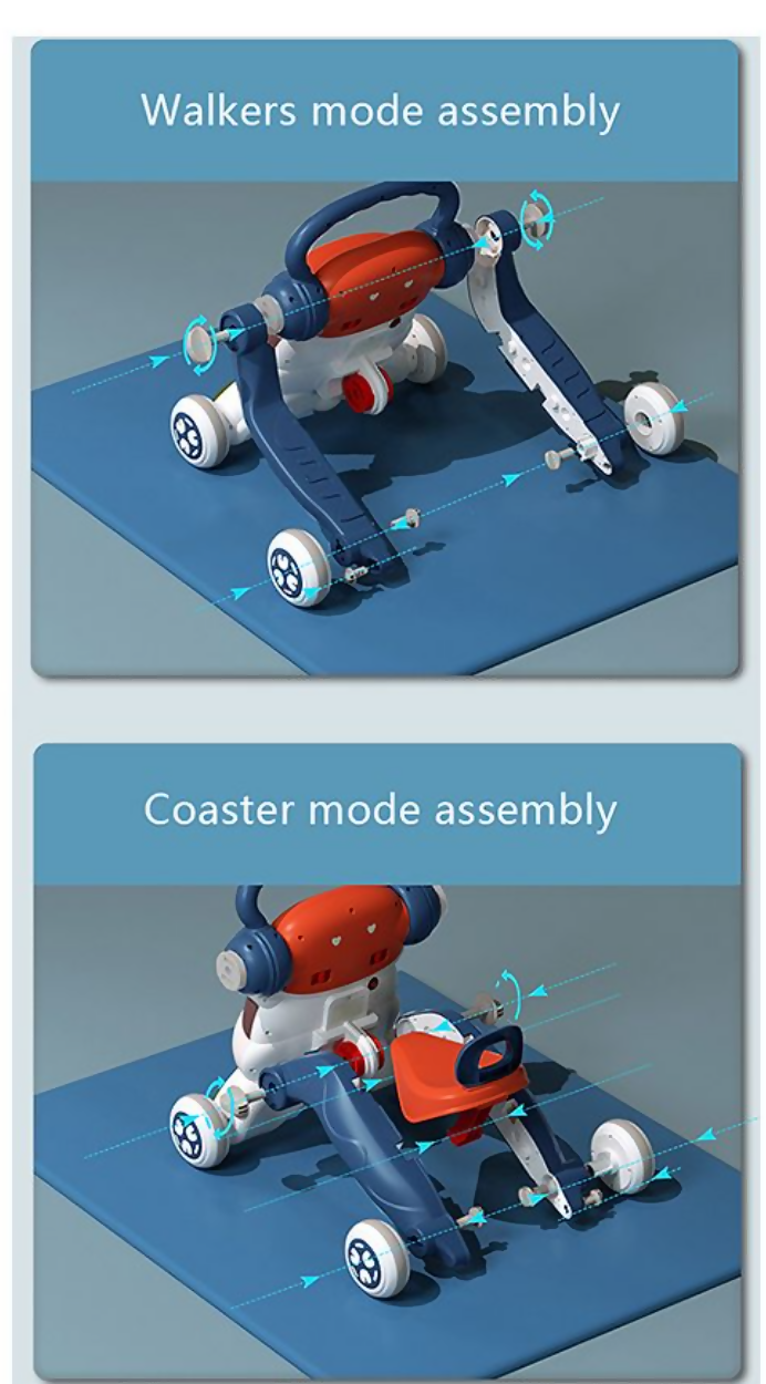 GWD KIDS Cot Mobile Stars and Moon