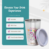 ADORE Uno Stainless Steel Tumbler with Spill Proof Lid - PyaraBaby