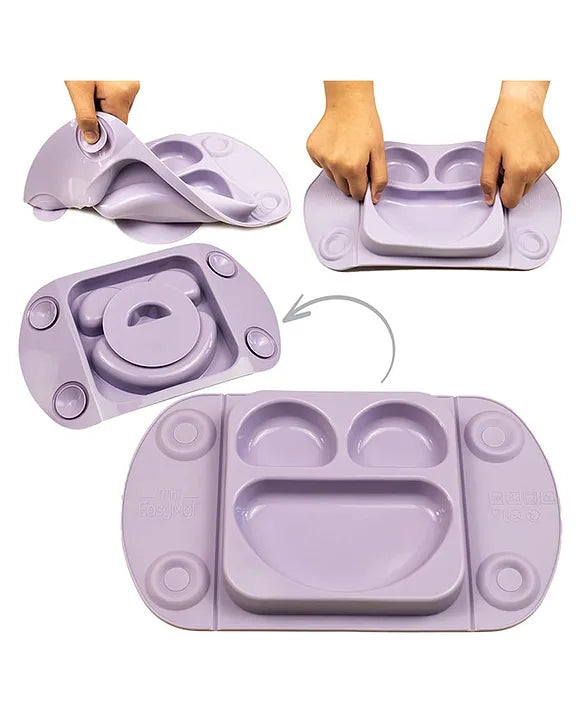 Easy Tots Mini Mat Silicone Suction Plate - Minimat Dino