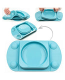 Easy Tots Mini Max Mat Silicone Baby Weaning Suction Plate - Minimax Mat