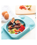 Easy Tots Mini Max Mat Silicone Baby Weaning Suction Plate - Minimax Mat