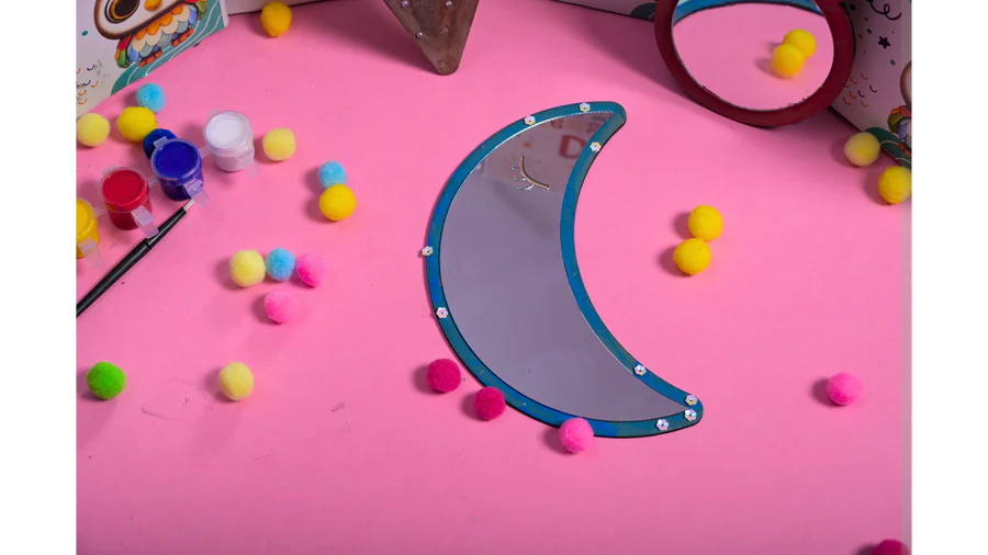 ilearnngrow Teeny Tiny DIY Mirror Set of Three