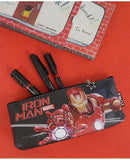 I LEARNN GROW Pencil Box Zipper Pouches - Iron Man