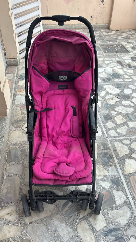 Buy LUVLAP Stroller/Pram – Safe, Foldable Baby Stroller with Reclining Seat & Canopy