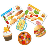 ZOOPLAY Cut & Glue Activity - Food