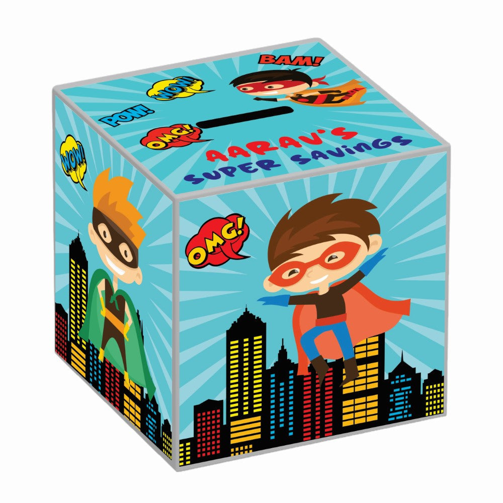 My Money Box Personalised - Super Saver Mode (Piggy Bank)