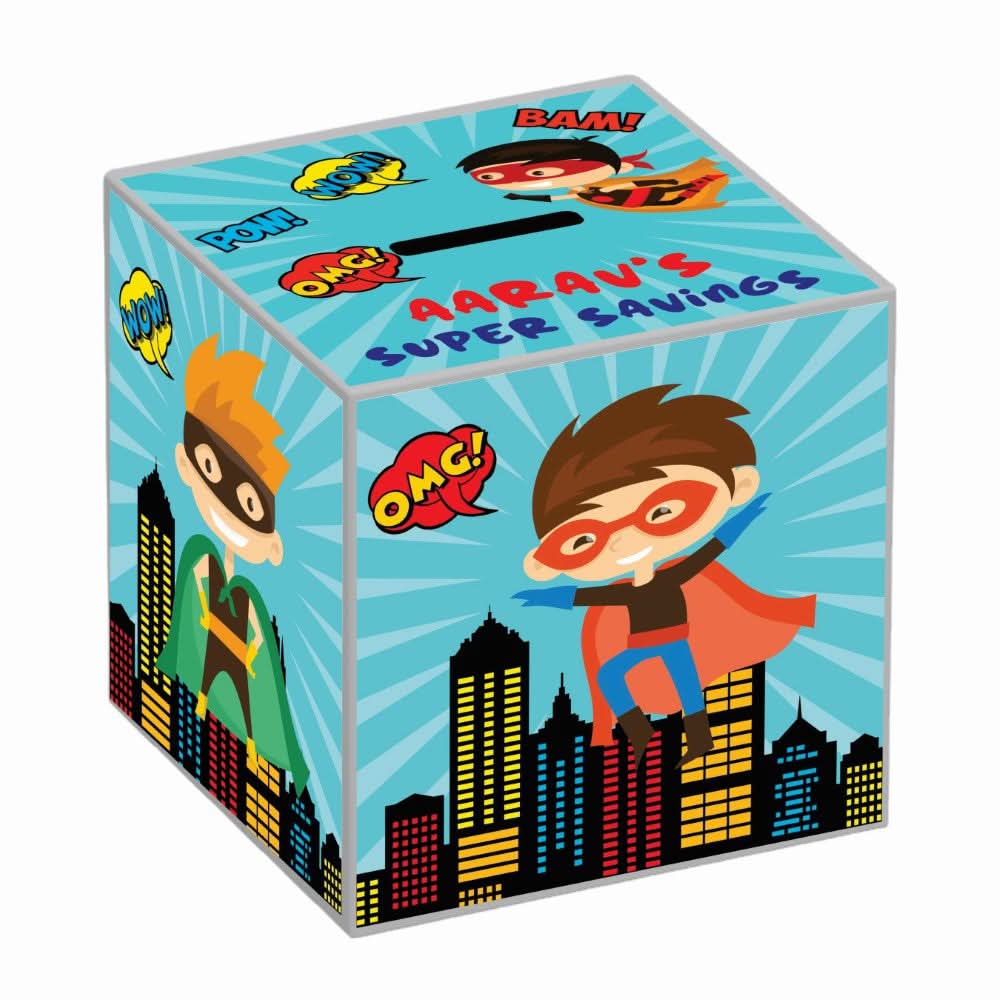 My Money Box Personalised - Super Saver Mode (Piggy Bank)