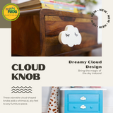 Door/ Drawer Knobs (Set of 2) Cloud