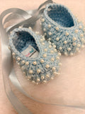 Crochet baby booties