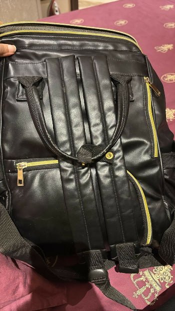 Baby Jalebi diaper bag, designer diaper bag for moms, spacious diaper bag, travel diaper bag for babies, stylish baby diaper bag