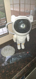 Astronaut starry projector, galaxy night light, nebula room lamp, space theme projector for kids, star projector night light