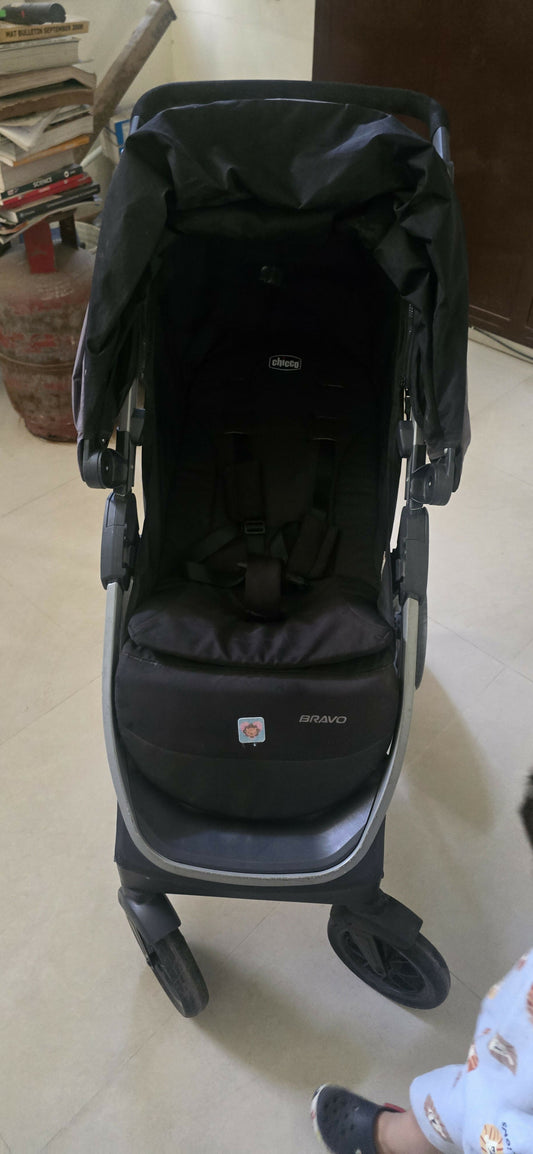 CHICCO Bravo Stroller/Pram - Black