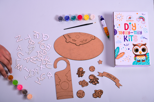 ilearnngrow Teeny Tiny DIY Name plate