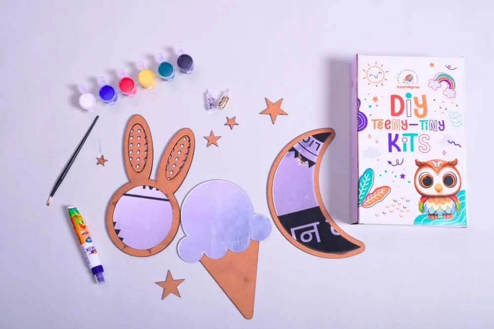 ilearnngrow Teeny Tiny DIY Mirror Set of Three