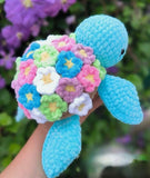 Cute 10" plush turtle toy for kids – soft, cuddly, and safe for playtime or gifting.