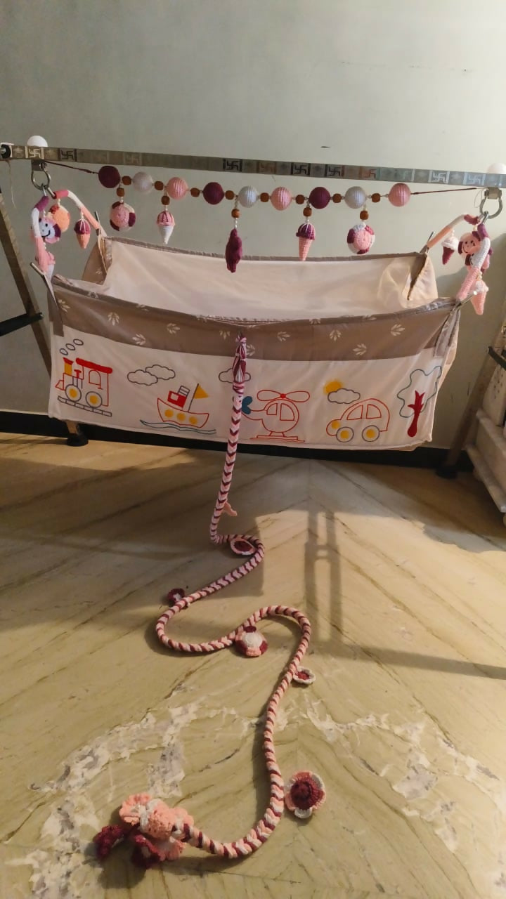 Crochet Cradle Dori Pangra Jumar & Crochet Cradle Pattern Dori Pangra Ghughro