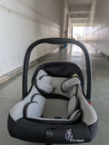 Baby car seat with canopy