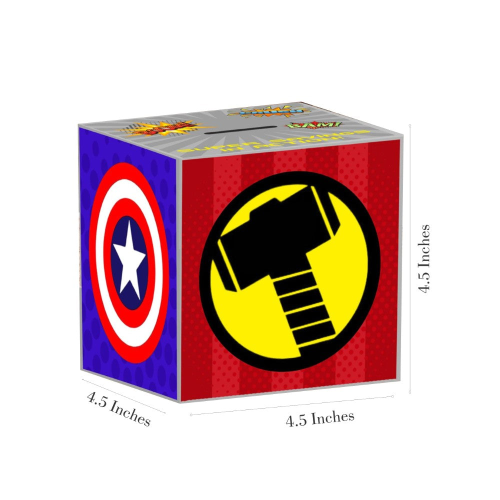 My Money Box Personalised - SuperHero Fund (Piggy Bank)