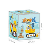 My Money Box Personalised - Construction Zone (Piggy Bank)