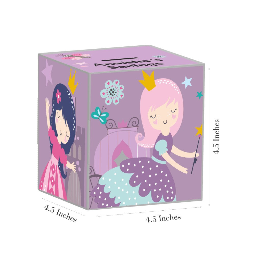 My Money Box Personalised - Princess Treasure Chest (Piggy Bank)