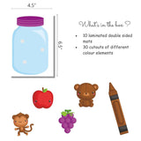 ZOOPLAY Colour Sorting Activity Mats (10 Colours Included)