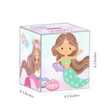 My Money Box Personalised - Mermaid Treasure (Piggy Bank)