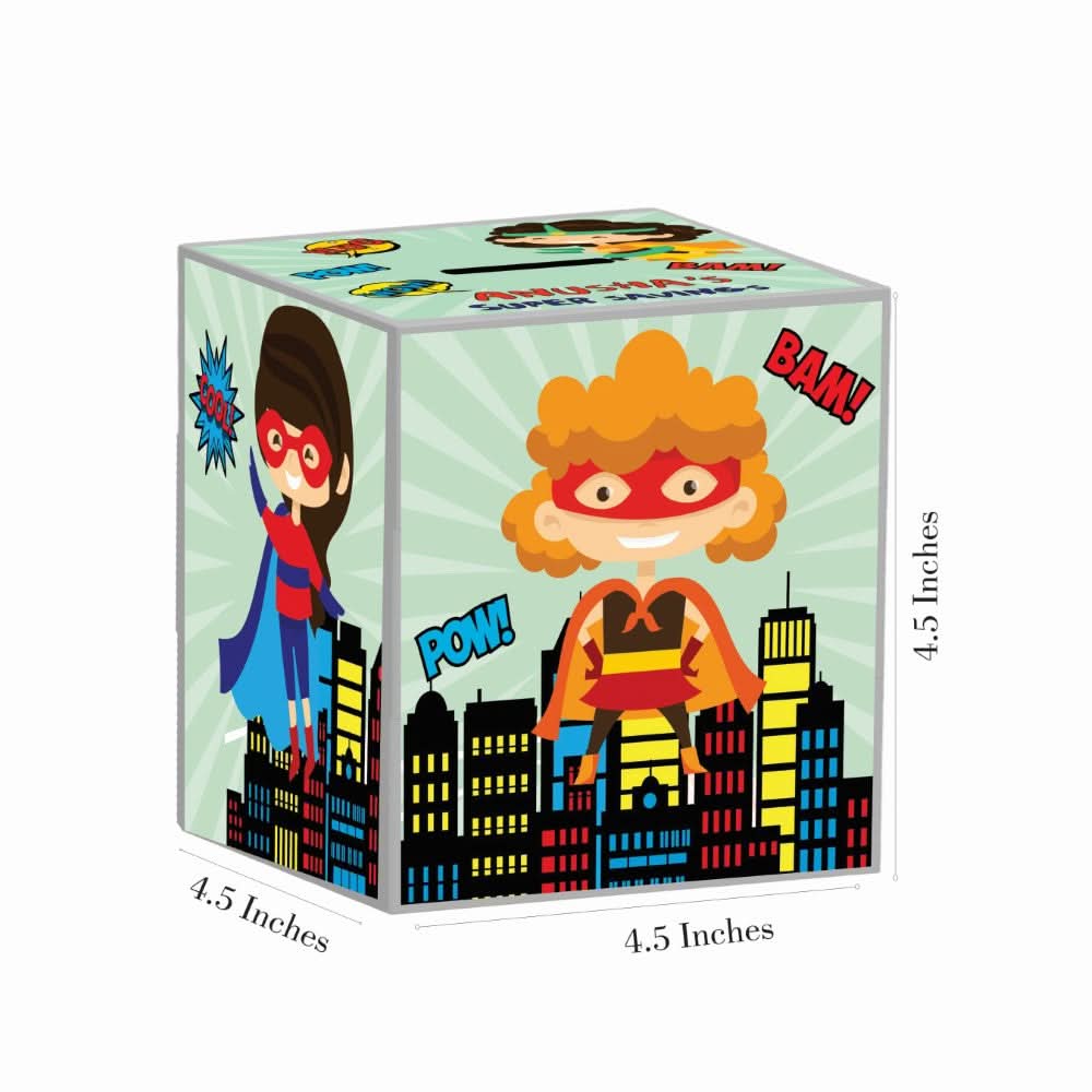 My Money Box Personalised - Girl Power Savings (Piggy Bank)
