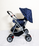 BABYHUG Comfy Ride Reversible Handle Baby Stroller Pram w/ Mosquito Net B107