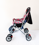 LUVLAP Starshine Baby Stroller Foldable Reclining Travel Pram With Canopy