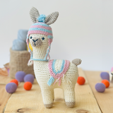 HandMade Crochet Lulu- Llama Toy