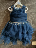 Fancy Frock(Dark Blue )