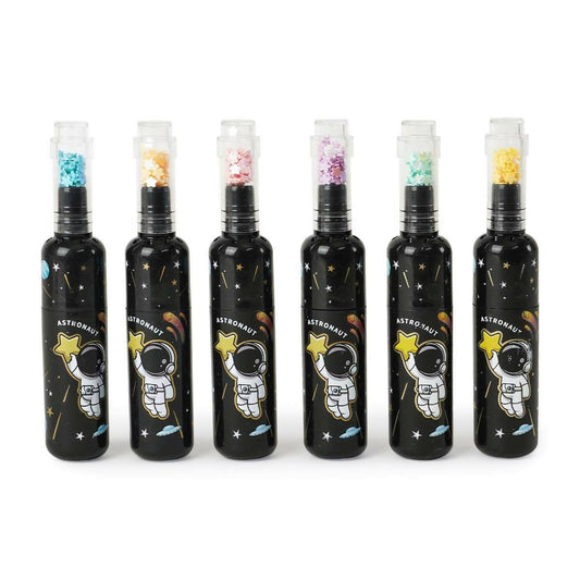 Glitter Bottle fancy highlighter pen set for kids girls, school and office uses. Perfect for school, office, family use.