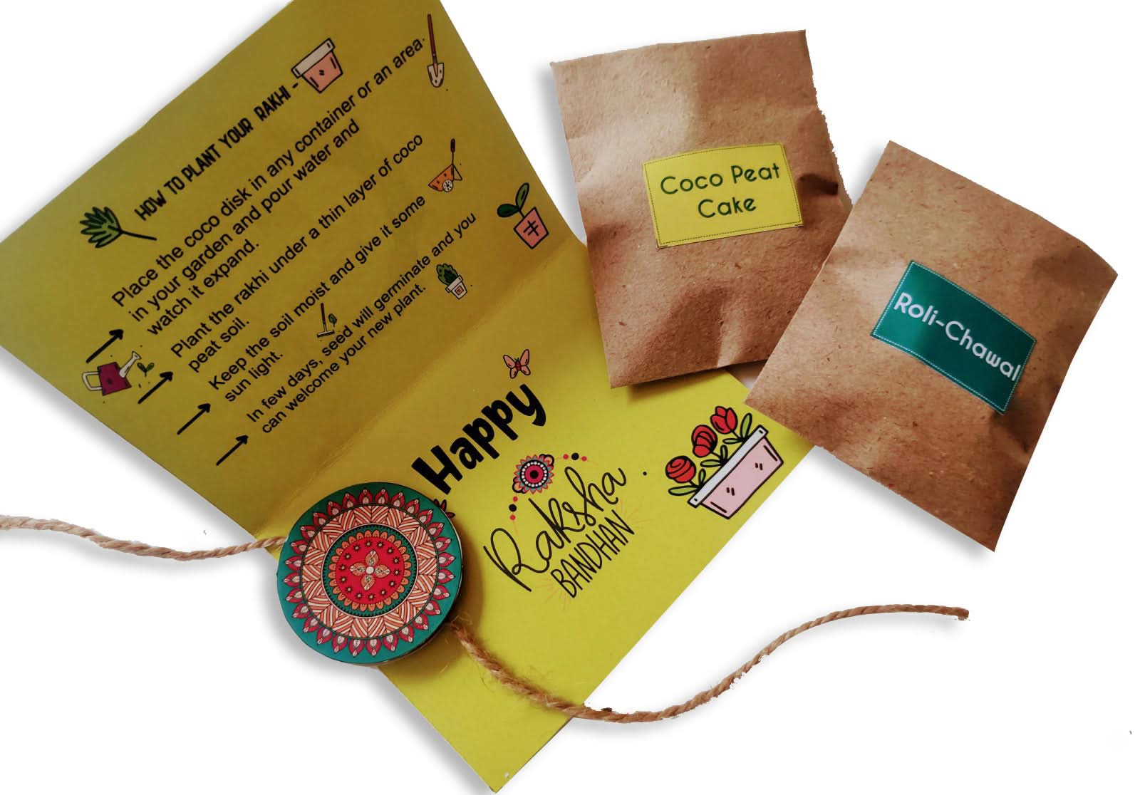 Plantable Rakhi Kit