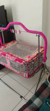Foldable Baby Jhula / Cradle, Pink