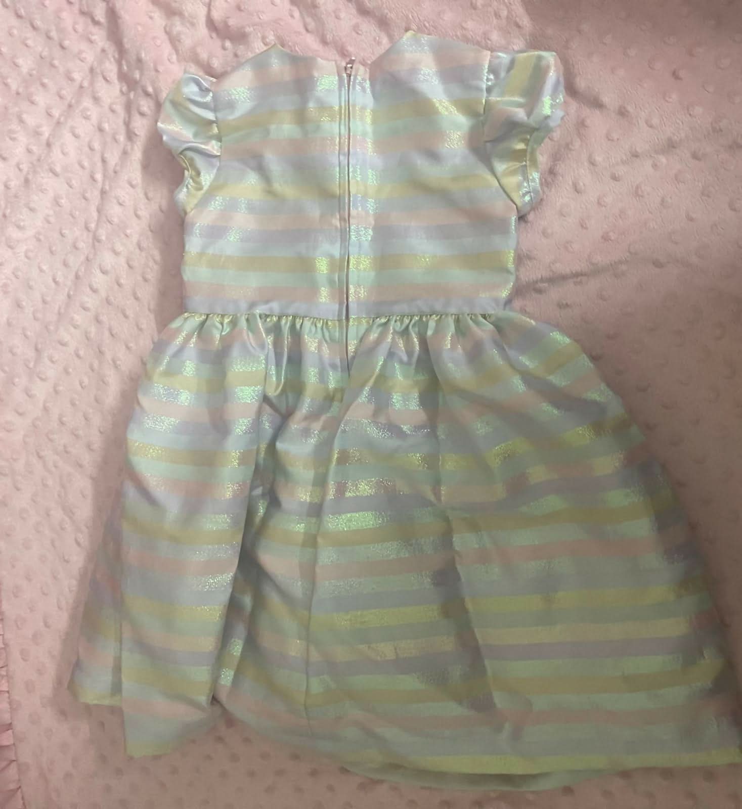 Elevate your little fashionista's style with the timeless elegance of BONNIE JEAN Imported Frock/Dress - crafted with exquisite attention to detail and international flair.