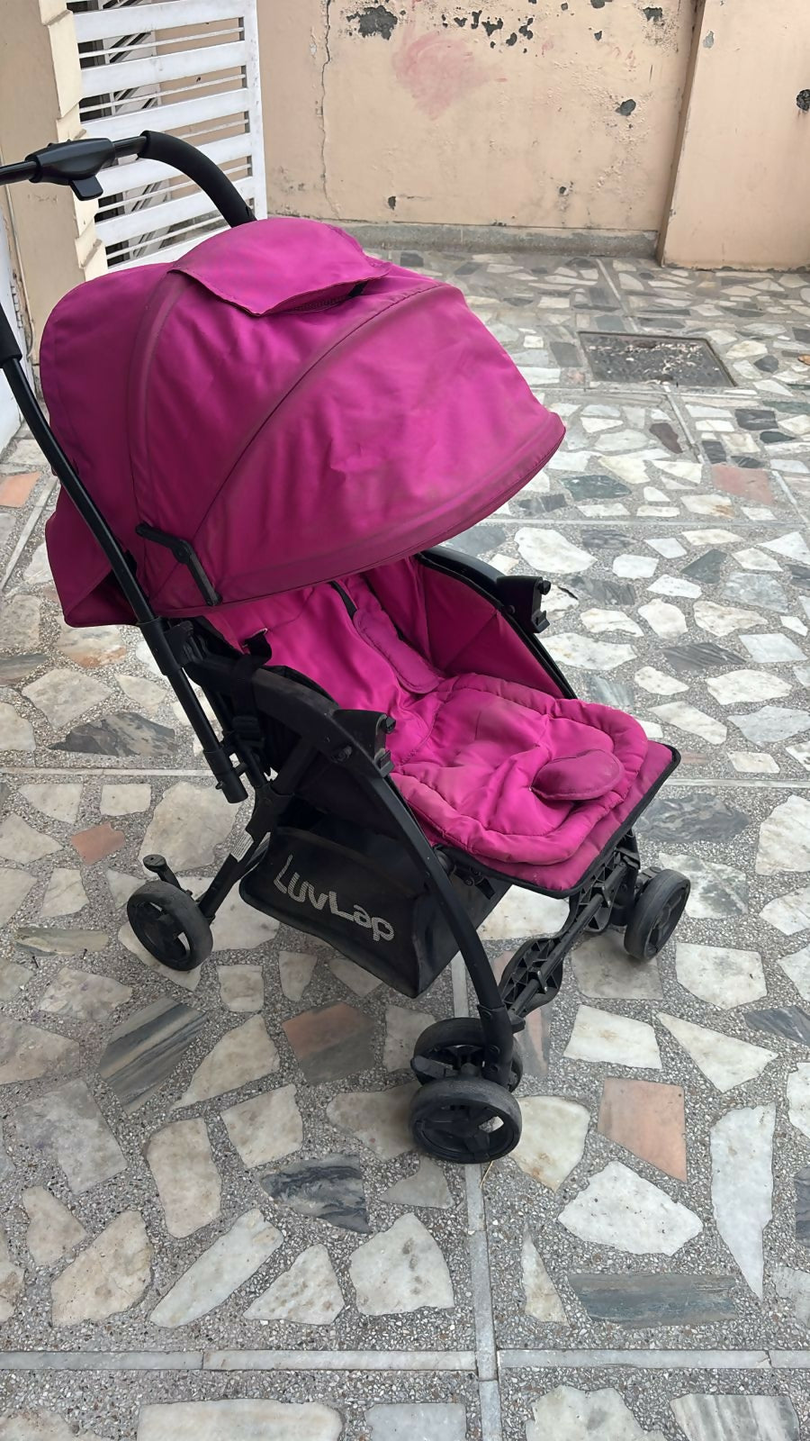 Buy LUVLAP Stroller/Pram – Safe, Foldable Baby Stroller with Reclining Seat & Canopy