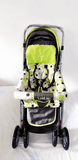 LUVLAP Sunshine Reversible Handle Baby Stroller Foldable Travel Pram Newborn