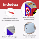 My Money Box Personalised - SuperHero Fund (Piggy Bank)