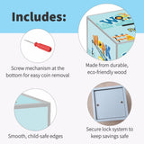 My Money Box Personalised - Construction Zone (Piggy Bank)