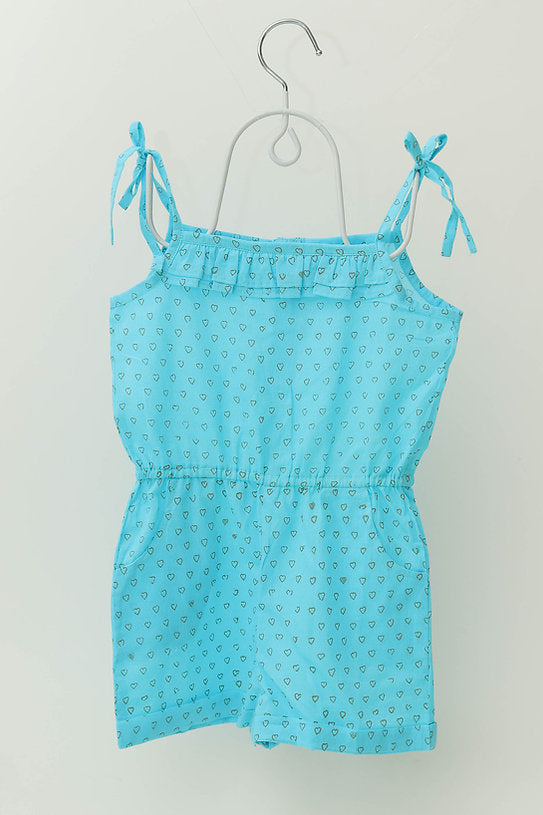 Discover the soft and comfortable 100% cotton dungaree dress for girls, offering breathable fabric and stylish design for any occasion.