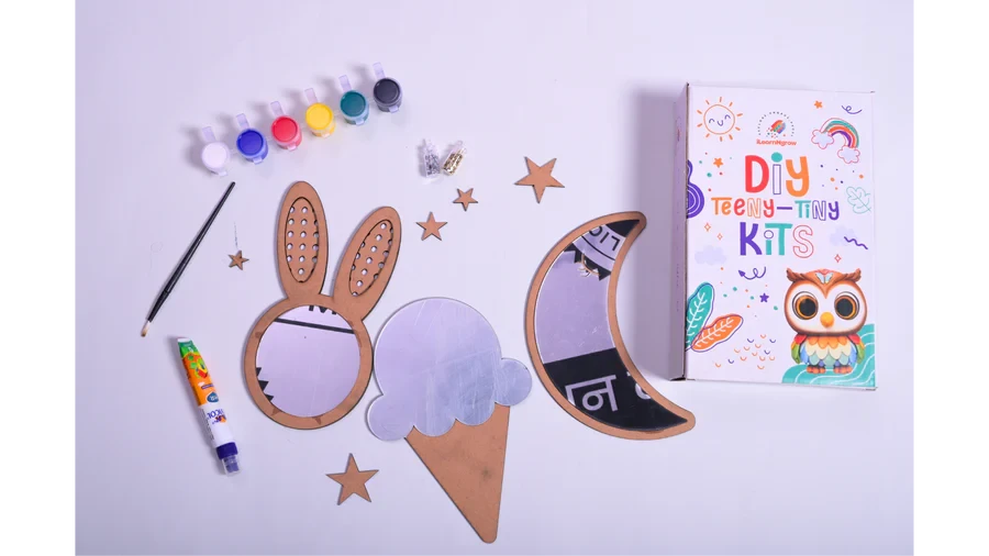 ilearnngrow Teeny Tiny DIY Mirror Set of Three