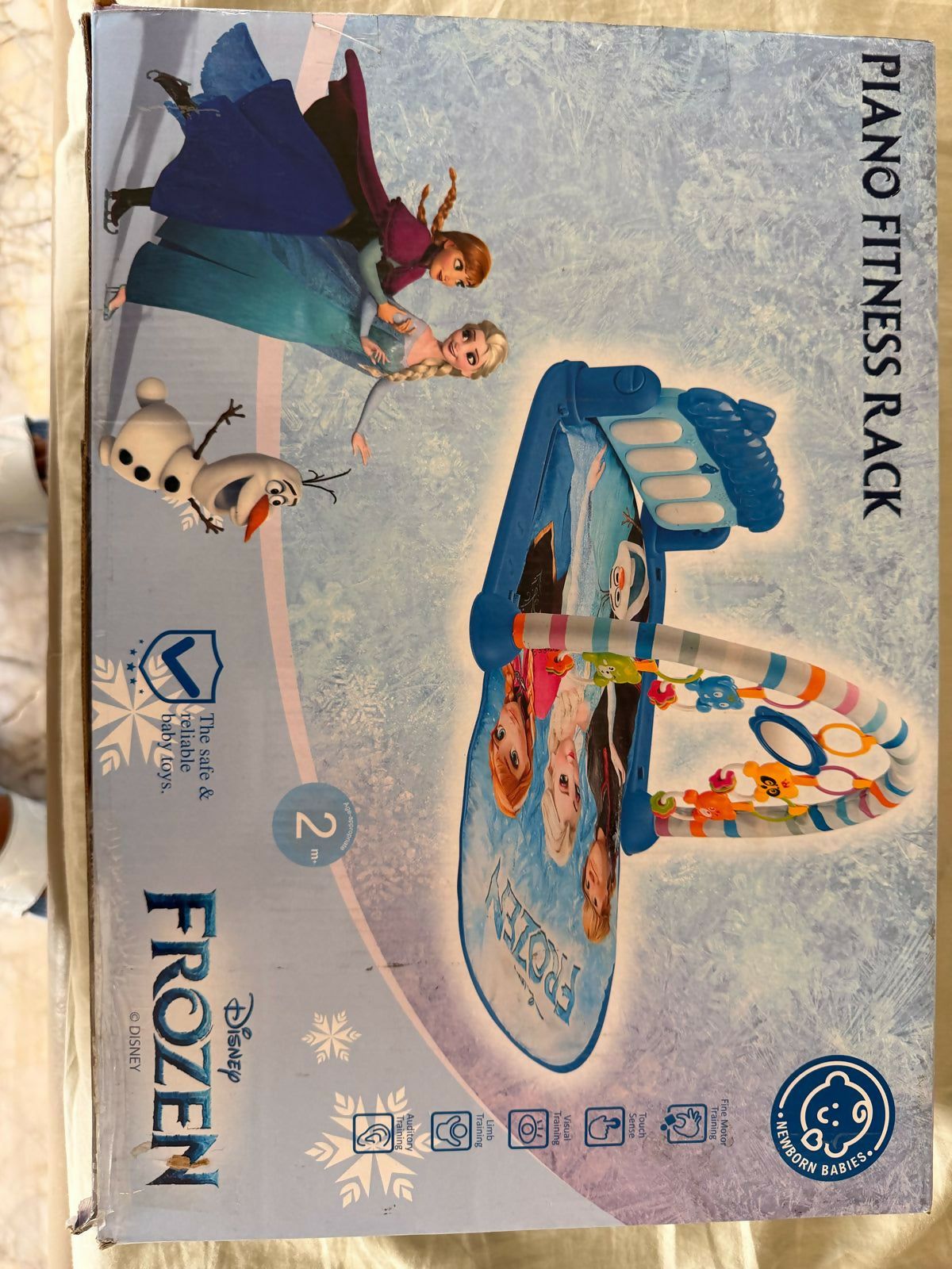 Buy Disney Piano Fitness Rack – Musical Baby Playgym with Kick Piano & Toys for Fun-Filled Development