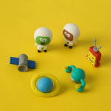 Eraser Set for Kids Pack of 9pieces space theme eraser. Fun colorful dust free erasers for kids.