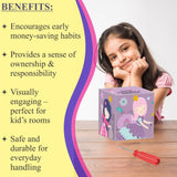 My Money Box Personalised - Princess Treasure Chest (Piggy Bank)