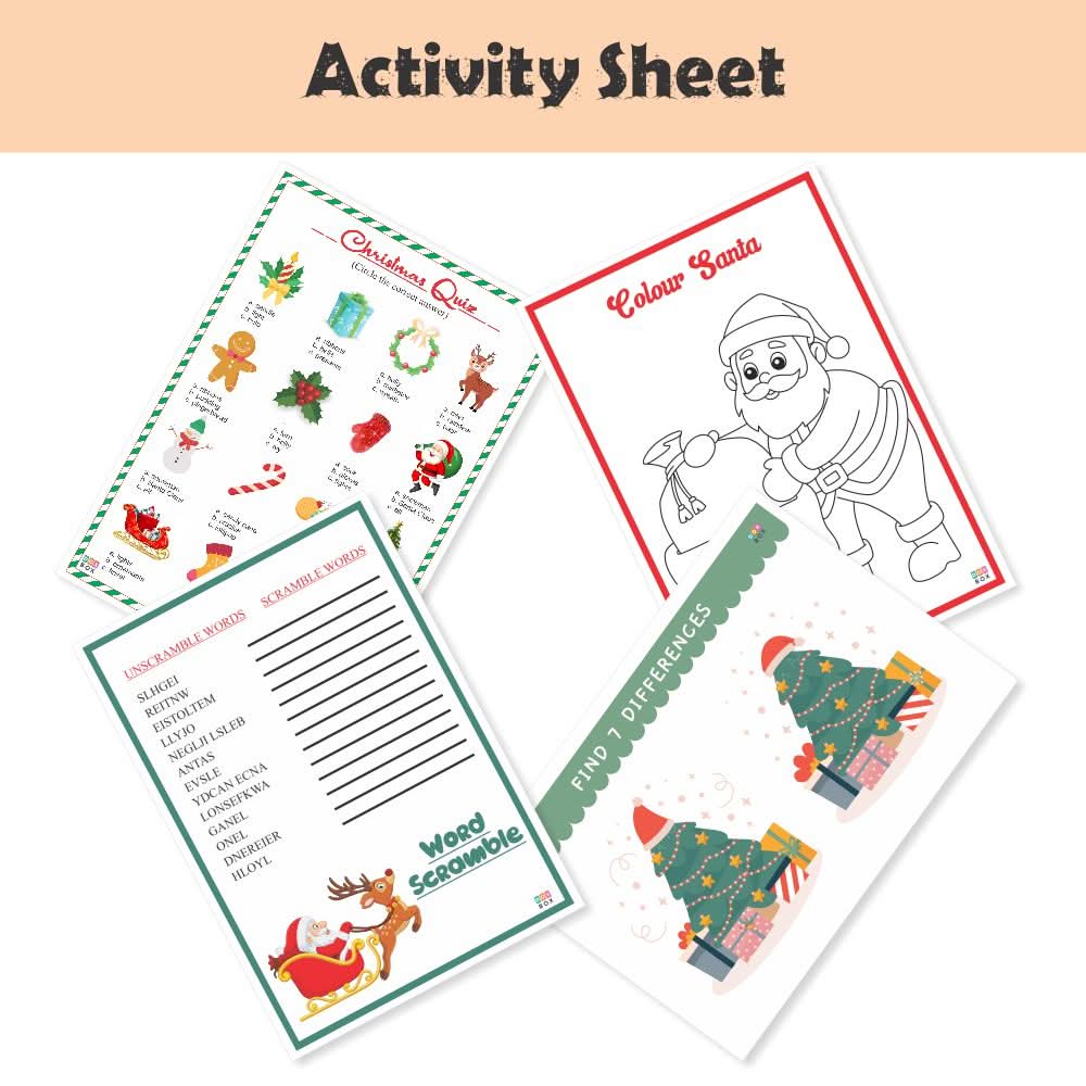 ZOOPLAY Christmas Box of joy ( 6 in 1)
