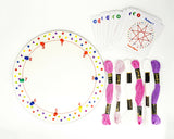 iLearnNGrow Winding Thread Pattern Board with 30 plus pattern cards for Kids Motor Skill Development
