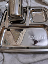 Buy Personalised Stainless Steel Plate, Glass, Spoon and Fork Set – Safe, Durable, and Custom Dining Set for Kids