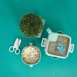 This Bento lunch box will keep your food, sandwiches, soups, beverages fresh for lunch, so you can pack your kids' lunches in the morning, and it will stay warm until lunch time.